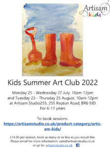 Artisam Kids Summer Art Club