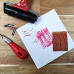 Lino printing evening workshop