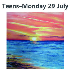 Teen Club Monday 29 July
